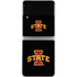 Iowa State University Primary Logo Black Galaxy Z Flip4 5G Skin